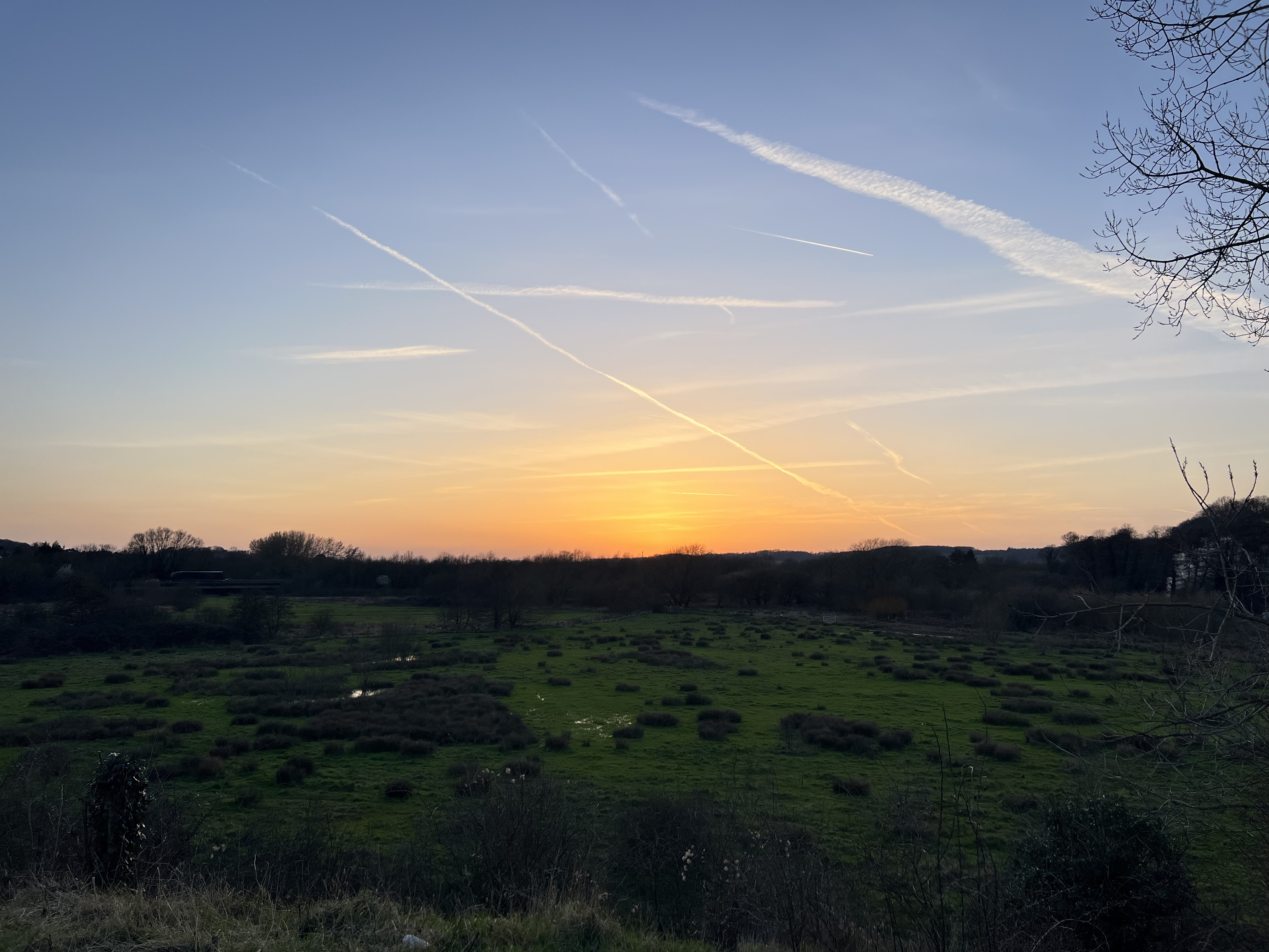 Sunset at my favourite nature reserve